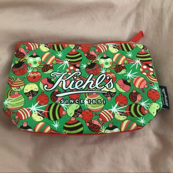 3/$20 ❤️ KIEHL’S - Jeremyville Limited Edition Makeup Bag - Picture 2 of 5